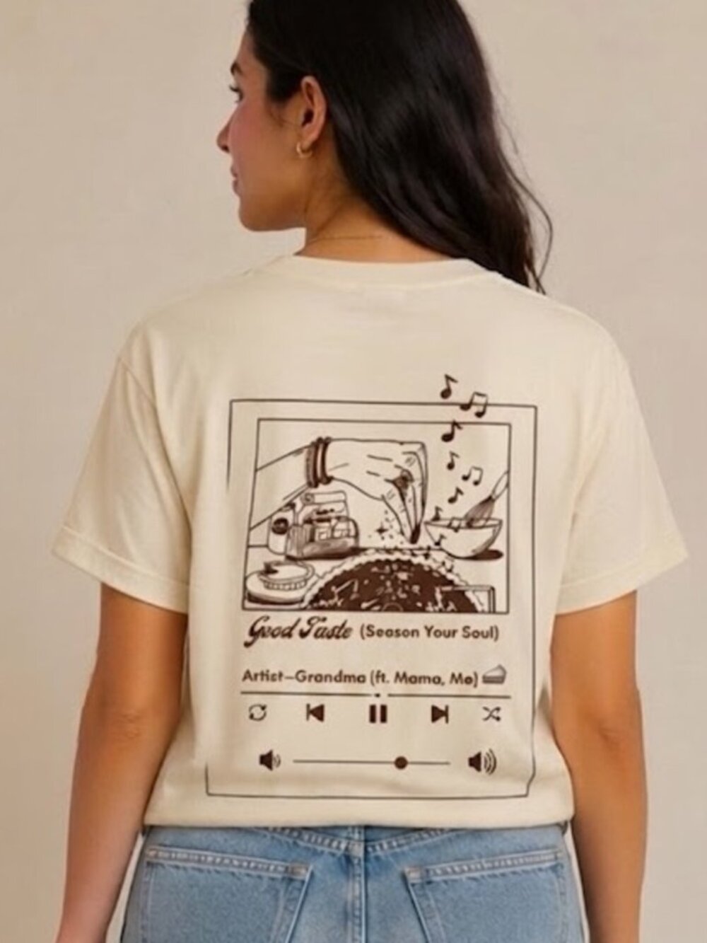HBCU Design Challenge Good Taste Graphic Tee Women's Size M Shirt NWT
